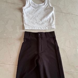 Crop Top With Trouser