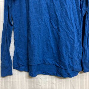 Blue Long Sleeve T Shirt