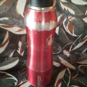 Red Colour Iron Water Bottle