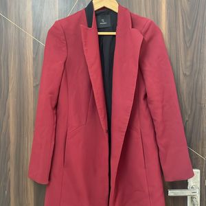 Red stylish Overcoat