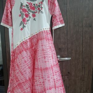 💖💞 NEW PINK COLOR 💗 BEAUTIFUL WORK KURTA💖💞💖