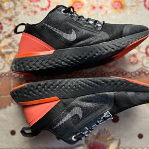 Nike Black And Orange Shoes For Men