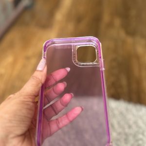 Cute Purple iPhone 11 Back Covered