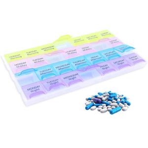 NEW Weekly Medicine Pill Reminder Tray 😍