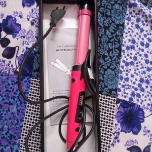 2 In 1 Curler Plus Hair Straightener