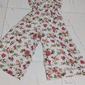 Floral Jumpsuit