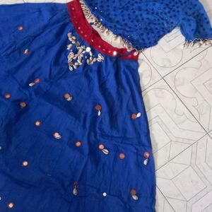 Blue 💙 nice chaniya choli