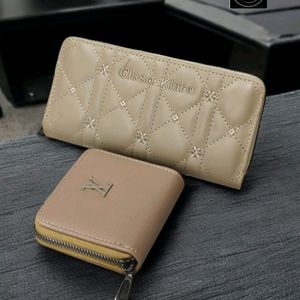 IMPORTED SET OF 2 PC WALLET+ CARD HOLDER