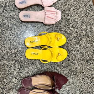 set of 3 flats