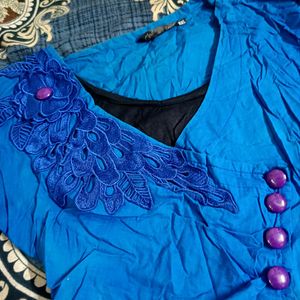 Blue 💙 Colour Tops For Girls Only Rs 179