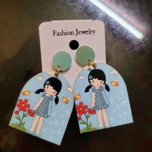 Korean Earrings 30 Rupees Off