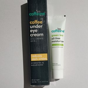 Combo Of Mcaffiene Under Eye Cream & Moisturizer