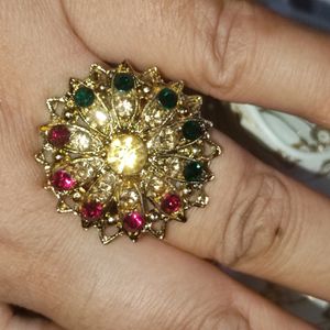 Multicolor Gold Ring