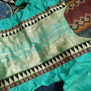 Beutiful Cyan Colour Dress For Women Only Rs 200