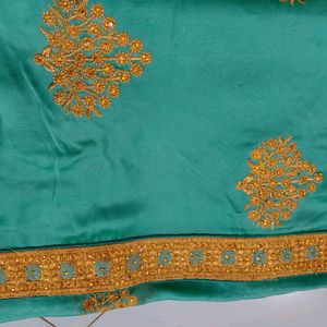 Bridal (2) Heavy Saree With Blouse