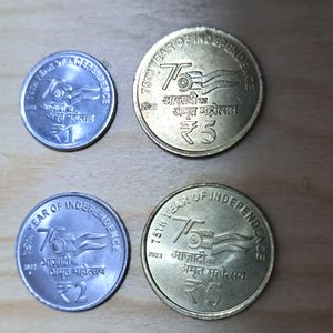 75th Independence Day Coin Set