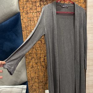 Women Grey Long Shrug