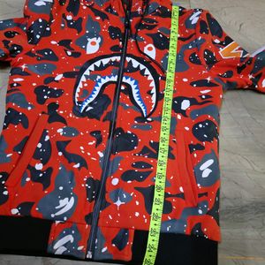 Bape Shark Hoodie Size M