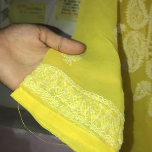 Chikankari Kurti With Inner