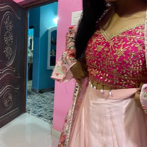 Lehenga Shrug Set