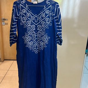 Bandhan  Blue Kurta