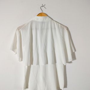 White Casual Top (Women's)