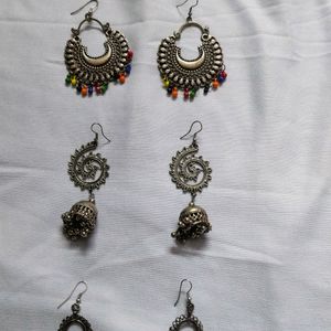 Oxidised Earings For Womens