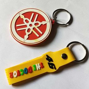 Yamaha Double Sided Rubber And Vr46 Keychain