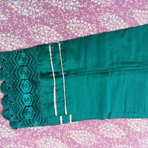 Sea Green Pakistani Kurta Set