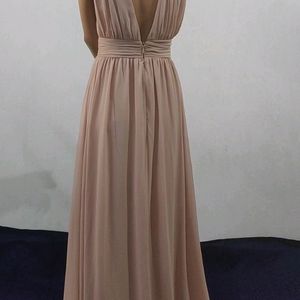 Side slit flowy dress