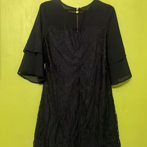 Black Lace Dress For Ladies