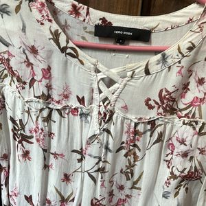 Flora Printed Top