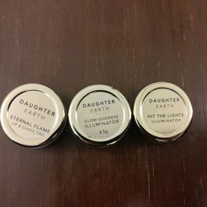 Set Of 3 Daughter Earth Blush And Illuminators