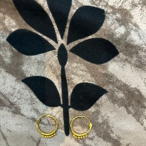 Trendy Gold Finish Earrings …