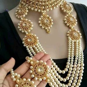 Rani Har And Chokar Set Magtika Earring