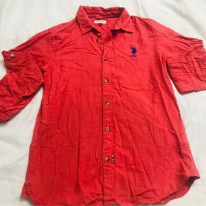 Red Polo Shirt Only For 199