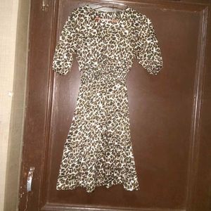 Women Tigerprint Dress