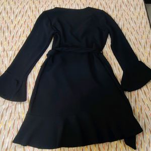 Black Wrap Dress