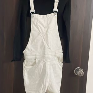 Dungaree With Black Top