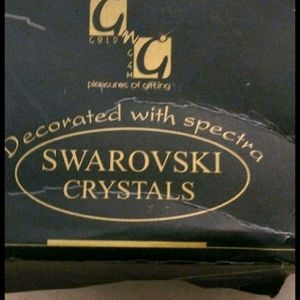 24 K Goldplated Swaroski Crystal Shoes