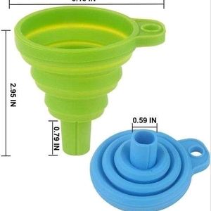 silicon funnel/I Have Green Round Silicon Funnel Also