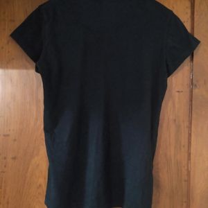 Black Printed T-shirt