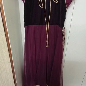 Purple Dress Set