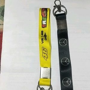 Like New Combo Tag VR46 And Peace Keychain