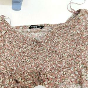 Cute Zudio Floral Top