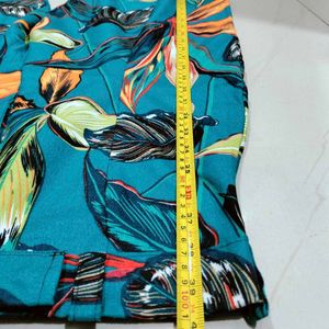 Tropical Print Trousers