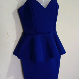 ROYAL BLUE DRESS