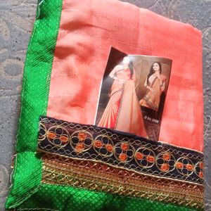 Saree With Osm Colour New One