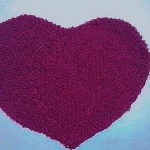 Heart Shaped Table/Door Mat💜