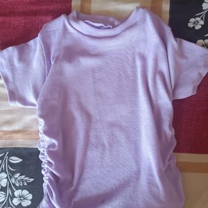 Lavender Casual Top